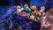 Outer Space Party Crinkle Paper Shred 1 lb Galaxy Birthday Easter Grass Basket Filler – Colorful Paper Filler for Gift Baskets, Party Favor Boxes, Candy Tables & Space Party Decorations